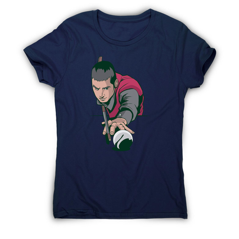 Pool player women's t-shirt - Graphic Gear