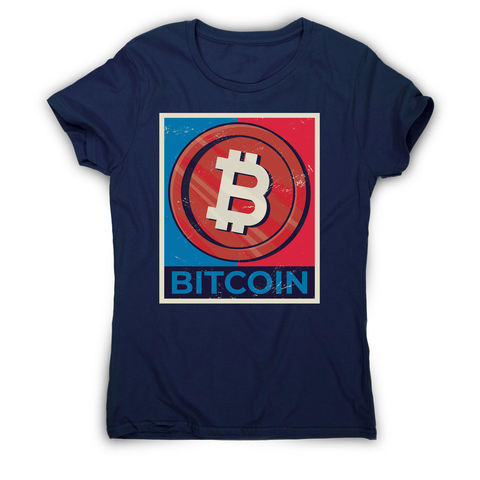 Bitcoin coin women's t-shirt - Graphic Gear