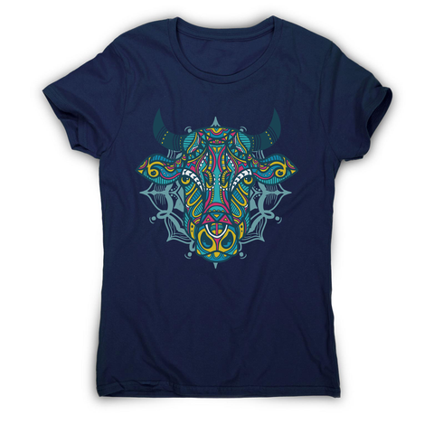 Mandala bull women's t-shirt - Graphic Gear