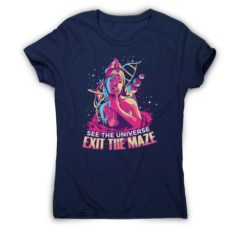 Trippy girl text women's t-shirt - Graphic Gear
