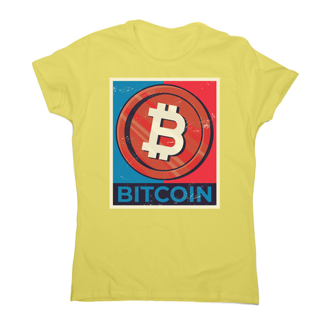 Bitcoin coin women's t-shirt - Graphic Gear
