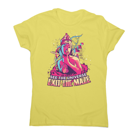 Trippy girl text women's t-shirt - Graphic Gear