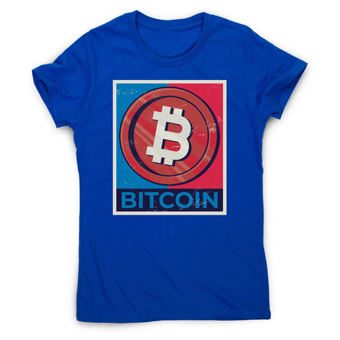 Bitcoin coin women's t-shirt - Graphic Gear