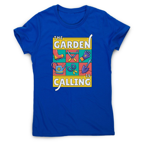 Garden calling illustration women's t-shirt - Graphic Gear