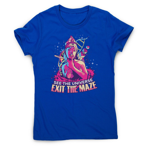 Trippy girl text women's t-shirt - Graphic Gear