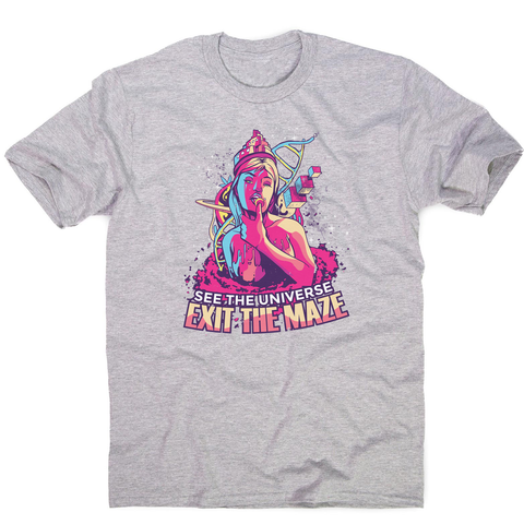 Trippy girl text men's t-shirt - Graphic Gear