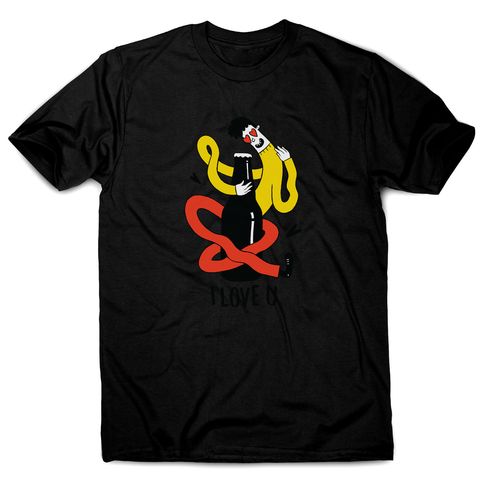 Beer lover cartoon men's t-shirt - Graphic Gear