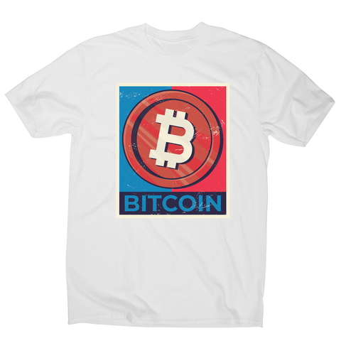 Bitcoin coin men's t-shirt - Graphic Gear