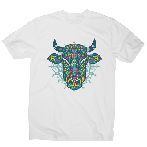 Mandala bull men's t-shirt - Graphic Gear