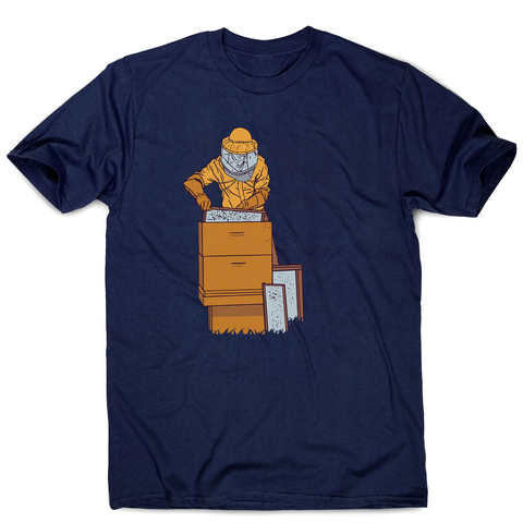 Beekeeper illustration men's t-shirt - Graphic Gear