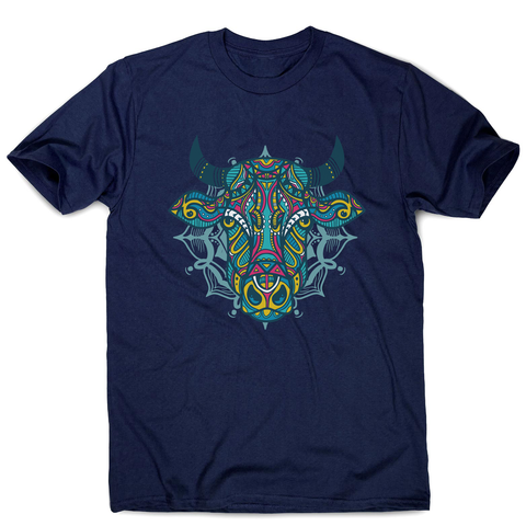 Mandala bull men's t-shirt - Graphic Gear