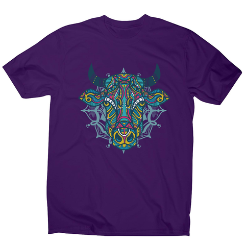 Mandala bull men's t-shirt - Graphic Gear