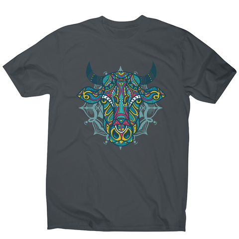 Mandala bull men's t-shirt - Graphic Gear