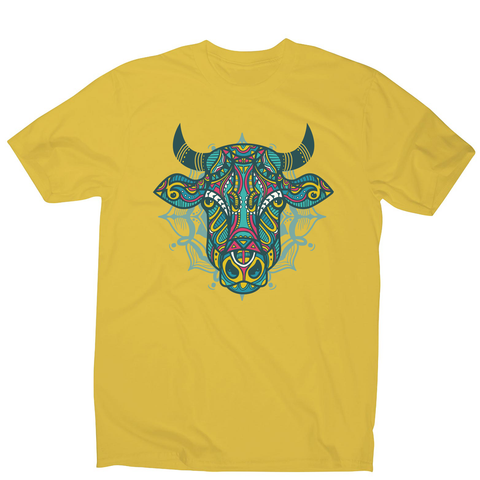 Mandala bull men's t-shirt - Graphic Gear