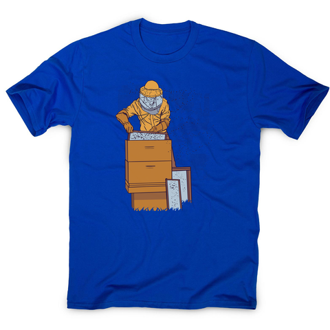 Beekeeper illustration men's t-shirt - Graphic Gear