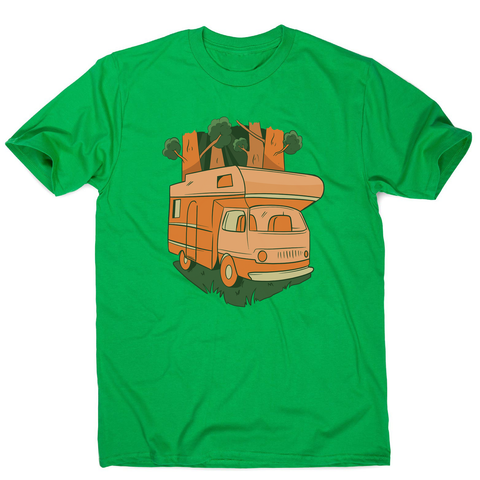 Nature caravan men's t-shirt - Graphic Gear