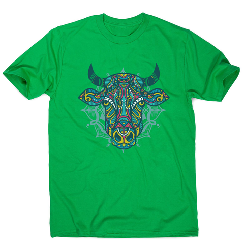 Mandala bull men's t-shirt - Graphic Gear