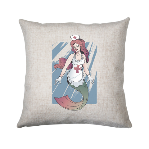 Mermaid Nurse cushion cover pillowcase linen home decor - Graphic Gear
