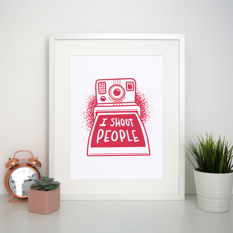 Funny polaroid quote print poster wall art decor - Graphic Gear