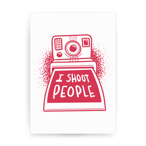 Funny polaroid quote print poster wall art decor - Graphic Gear