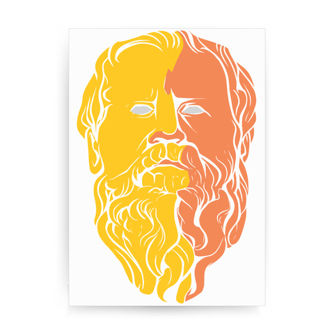 Epicurus philosopher print poster wall art decor - Graphic Gear