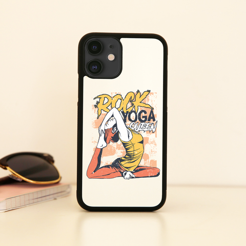 Rock yoga queen iPhone case cover 11 11Pro Max XS XR X - Graphic Gear