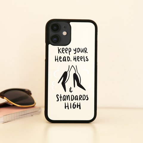 High standards iPhone case cover 11 11Pro Max XS XR X - Graphic Gear