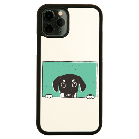 Peeking doberman iPhone case cover 11 11Pro Max XS XR X - Graphic Gear