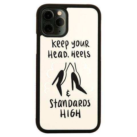High standards iPhone case cover 11 11Pro Max XS XR X - Graphic Gear