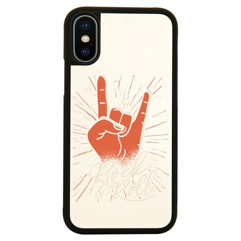 Rock & roll iPhone case cover 11 11Pro Max XS XR X - Graphic Gear