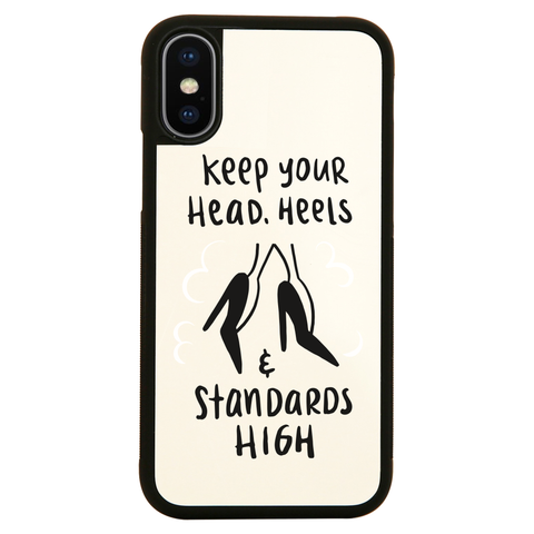 High standards iPhone case cover 11 11Pro Max XS XR X - Graphic Gear