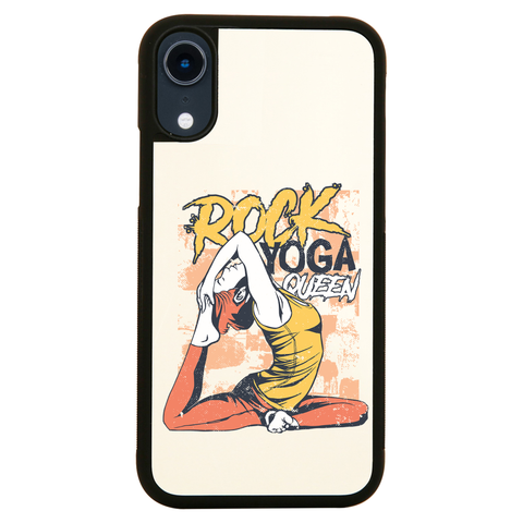 Rock yoga queen iPhone case cover 11 11Pro Max XS XR X - Graphic Gear