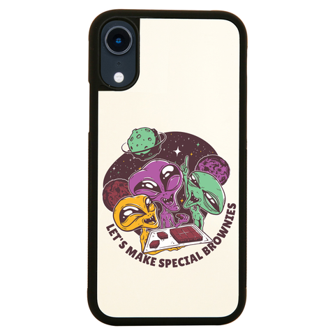 Aliens and brownies iPhone case cover 11 11Pro Max XS XR X - Graphic Gear