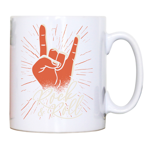 Rock & roll mug coffee tea cup - Graphic Gear