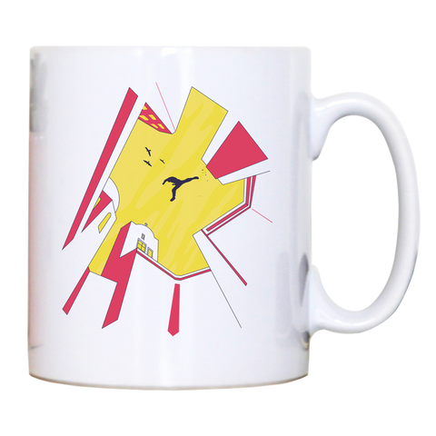 Parkour runner mug coffee tea cup - Graphic Gear