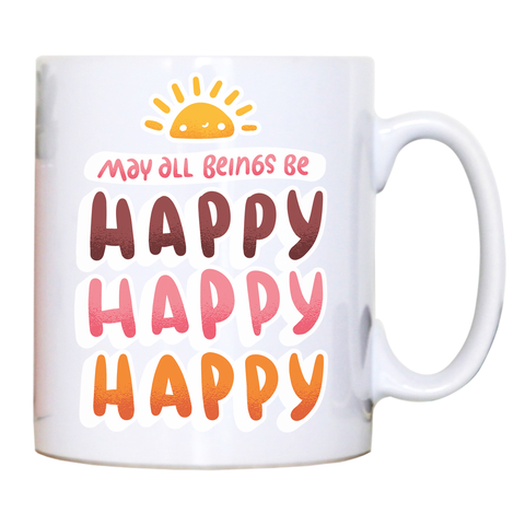 Happy happy mug coffee tea cup - Graphic Gear