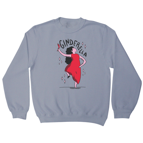 Ginderella funny cartoon sweatshirt - Graphic Gear