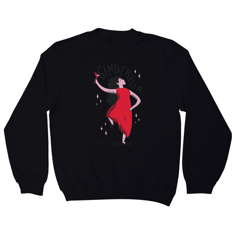 Ginderella funny cartoon sweatshirt - Graphic Gear