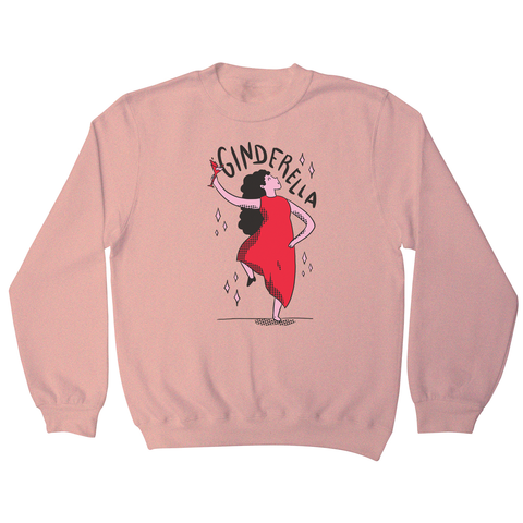Ginderella funny cartoon sweatshirt - Graphic Gear