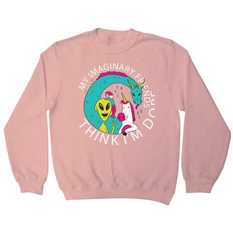 Imaginary friends sweatshirt - Graphic Gear