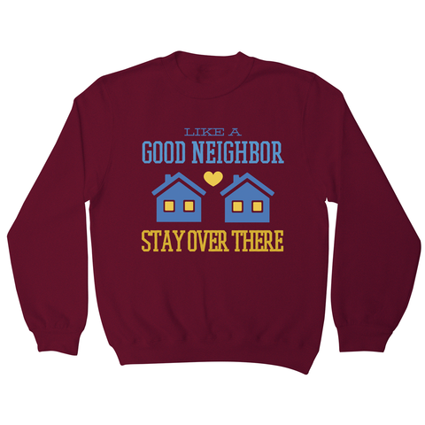 Stay at home funny quote sweatshirt - Graphic Gear