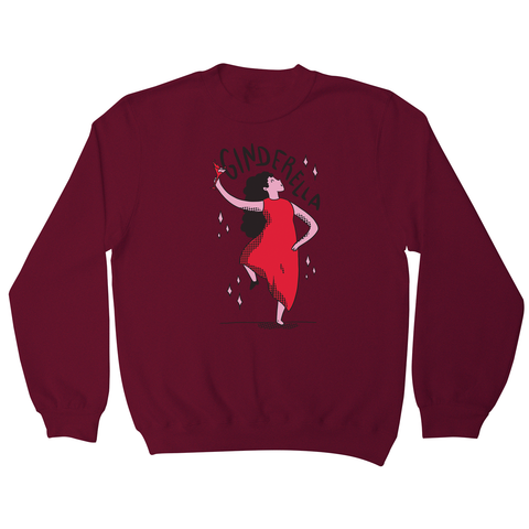 Ginderella funny cartoon sweatshirt - Graphic Gear