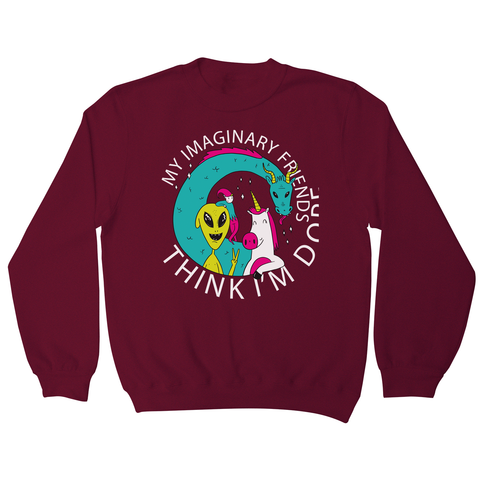 Imaginary friends sweatshirt - Graphic Gear