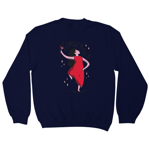 Ginderella funny cartoon sweatshirt - Graphic Gear