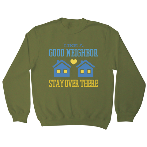 Stay at home funny quote sweatshirt - Graphic Gear