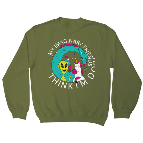 Imaginary friends sweatshirt - Graphic Gear