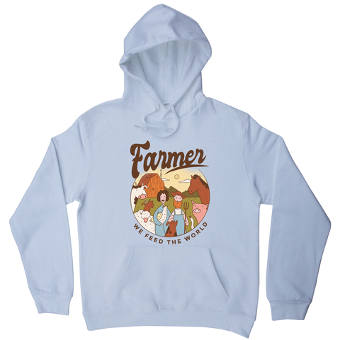 Farmer Illustration hoodie - Graphic Gear