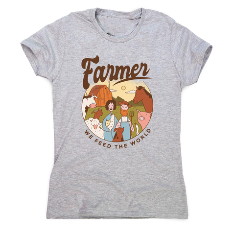 Farmer Illustration women's t-shirt - Graphic Gear