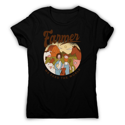 Farmer Illustration women's t-shirt - Graphic Gear