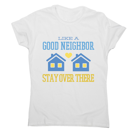 Stay at home funny quote women's t-shirt - Graphic Gear